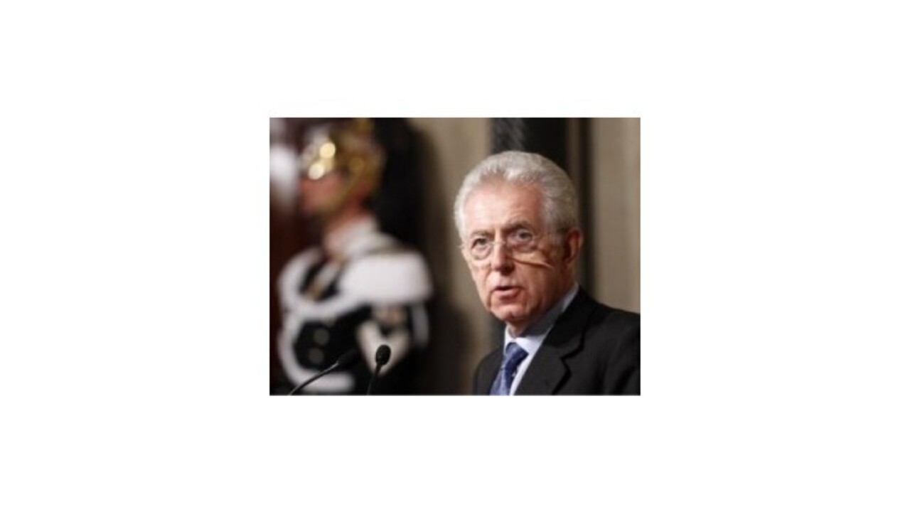 Monti už nebude kandidovať za premiéra