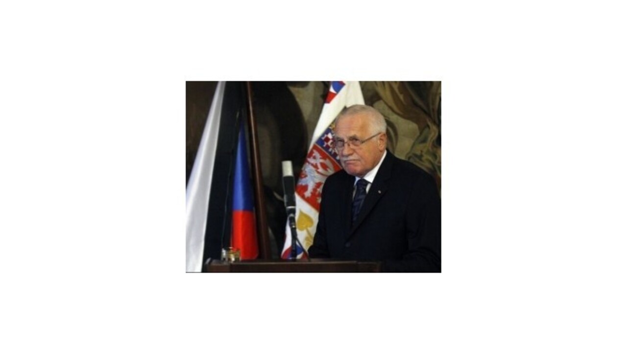 Klaus podpísal budúcoročný český rozpočet