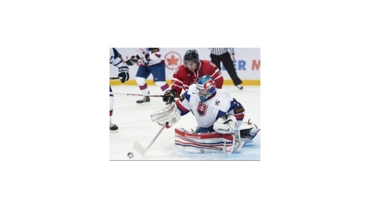 Slovenskí hokejisti do 20 rokov prehrali s Kanadou