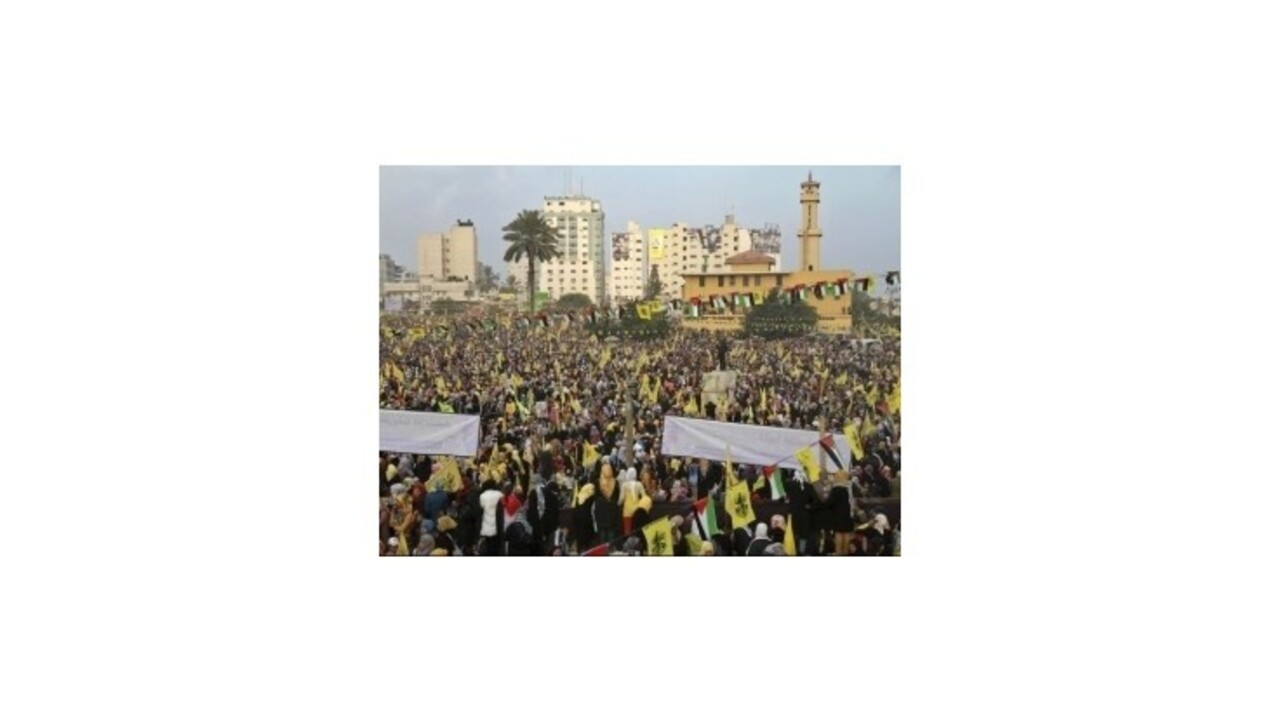 Míting hnutia Fatah v Gaze si vyžiadal jednu obeť a viac ako 50 zranených