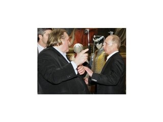 Putin odovzdal Depardieuovi ruský pas