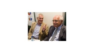 Schwarzenberg: Klaus sa spikol so Zemanom