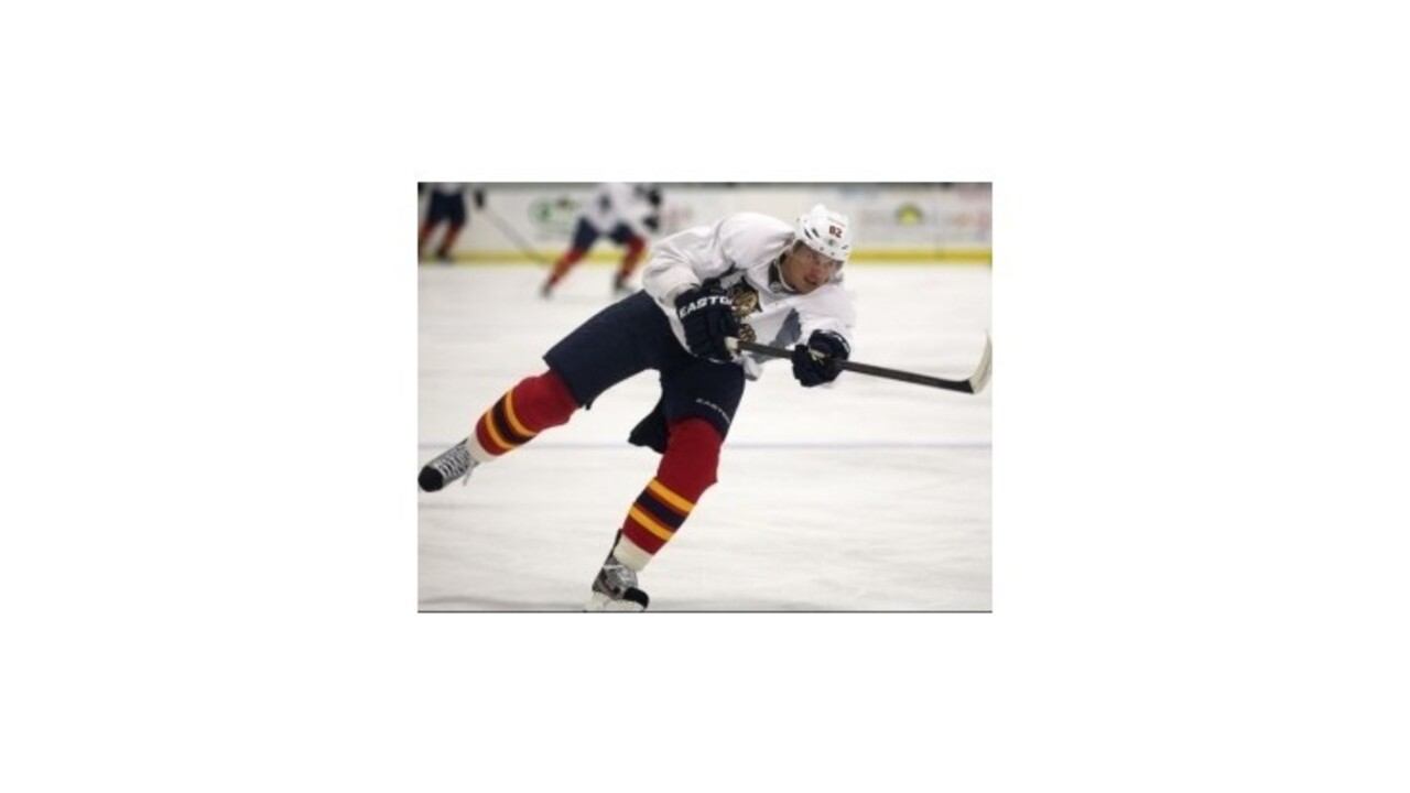 Kopecký asistoval na dva góly pri výhre Floridy v Buffale