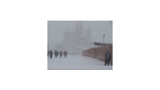 V Moskve napadlo najviac snehu za posledných sto rokov