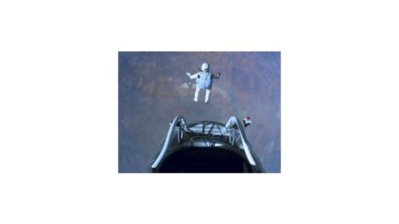 Baumgartnerov zoskok zo stratosféry bol ešte rýchlejší