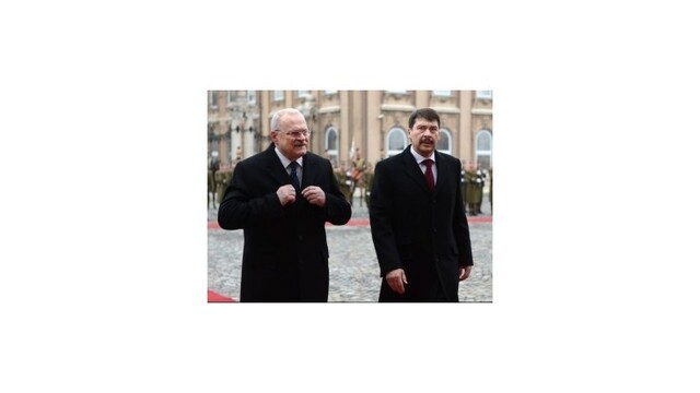Prezident Gašparovič po deviatich rokoch opäť oficiálne navštívil Maďarsko