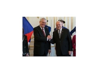 Zeman ako prezident tradične mieri na Slovensko