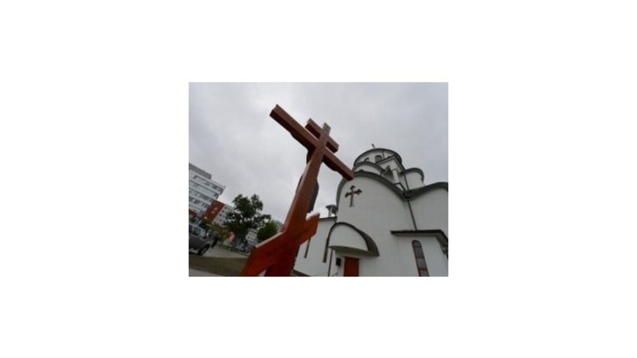 Pravoslávny chrám v Bratislave po rokoch výstavby vysvätili