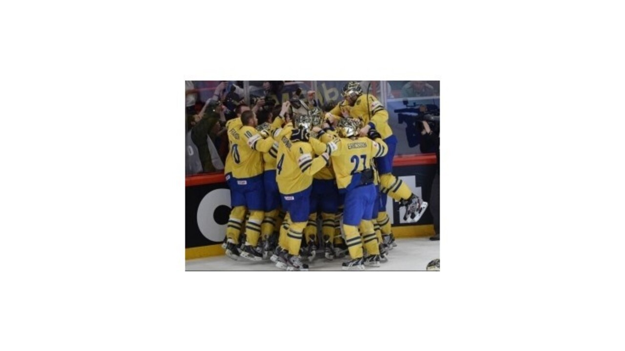 Švédi zdolali Švajčiarov na vlastnom ľade a stali sa majstrami sveta