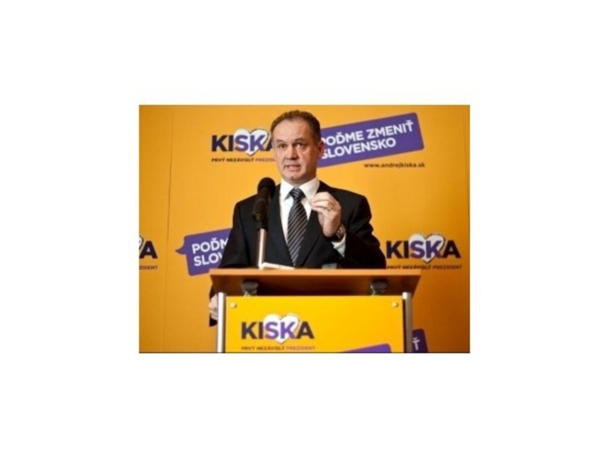 A. Kiska začne v utorok zbierať podpisy pre prezidentskú kandidatúru
