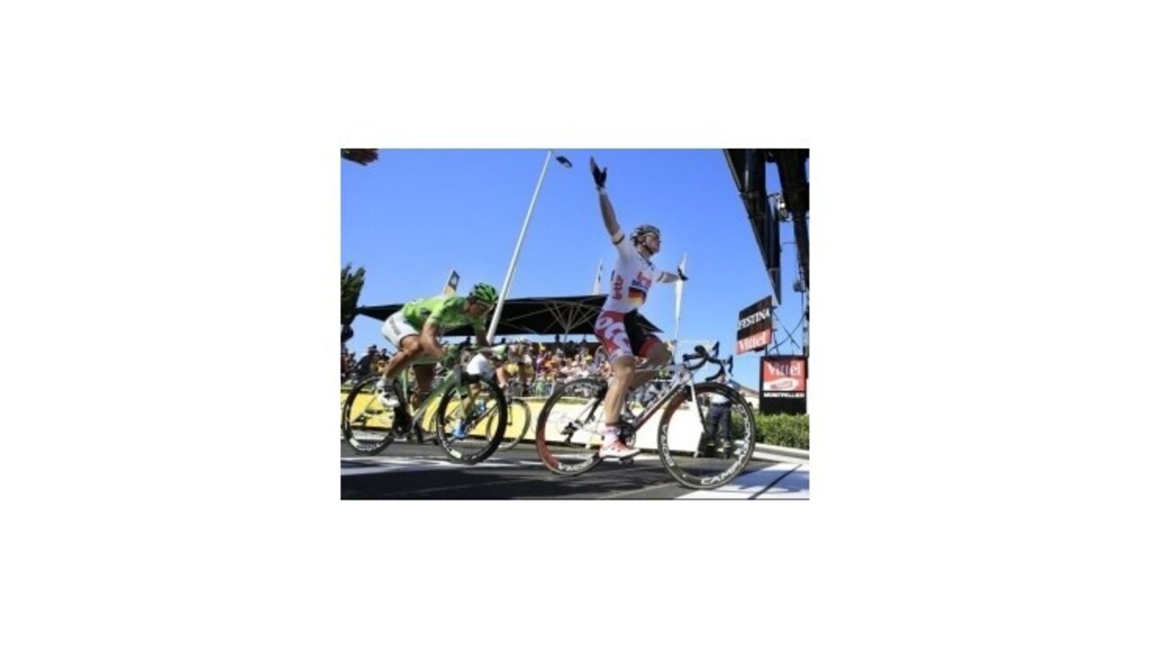 Šiesta etapa pre Greipela, Sagan opäť druhý, v žltom Impey