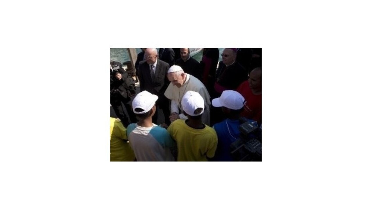 Pápež František kritizoval ľahostajnosť voči úmrtiam migrantov