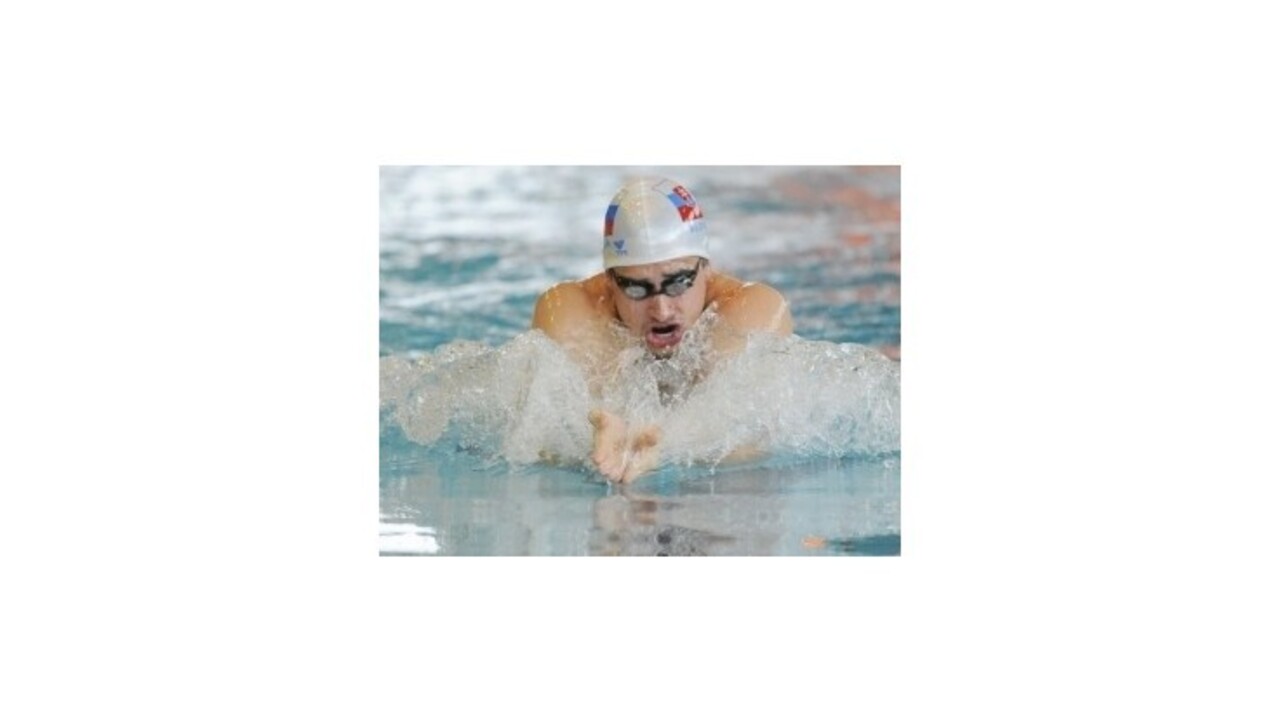 Klobučník v Eindhovene v slovenskom rekorde na 200 m prsia