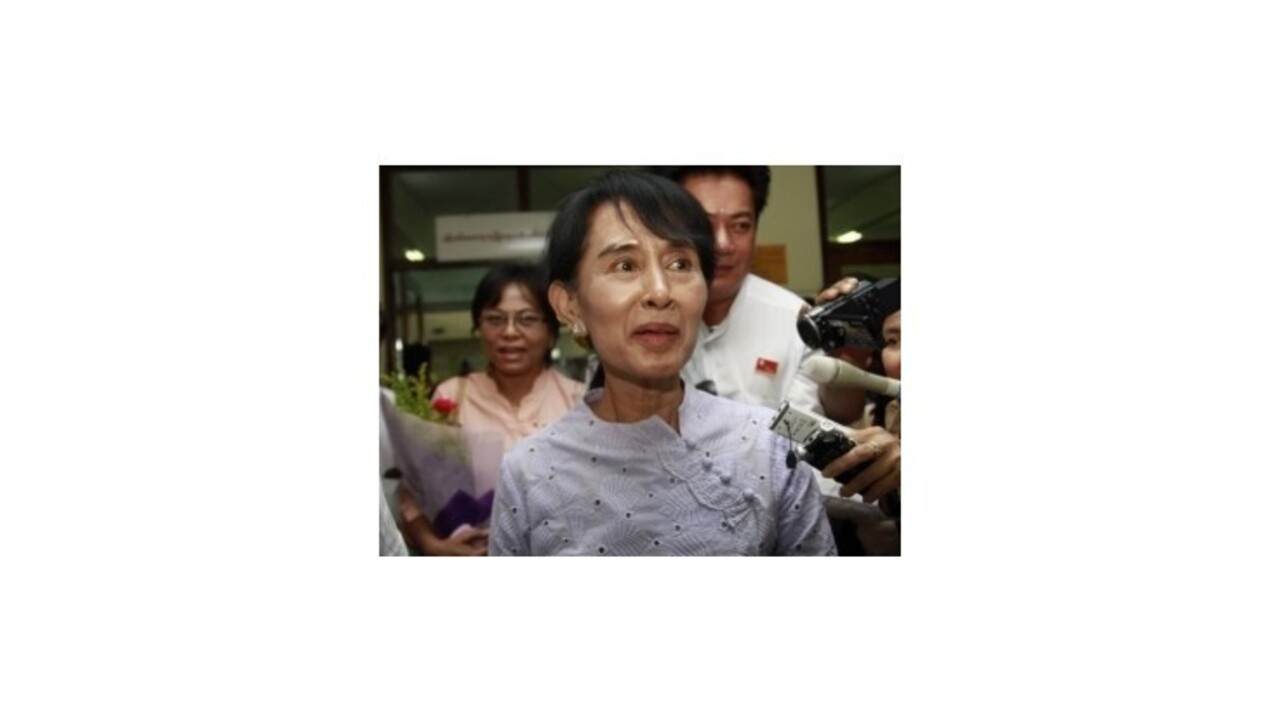 Líderka mjanmarskej opozície Su Ťij príde do Prahy, prijme ju aj Zeman