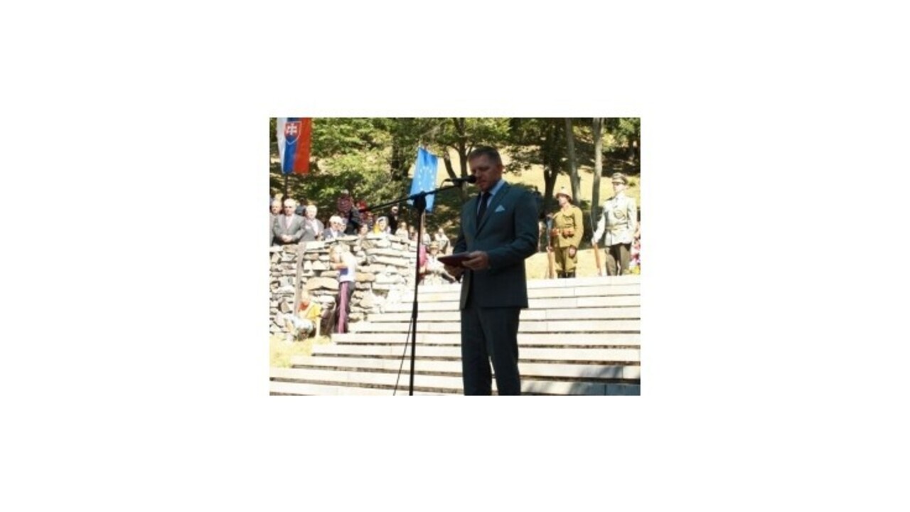 Robert Fico: Slovenské deti o SNP vedia veľmi málo