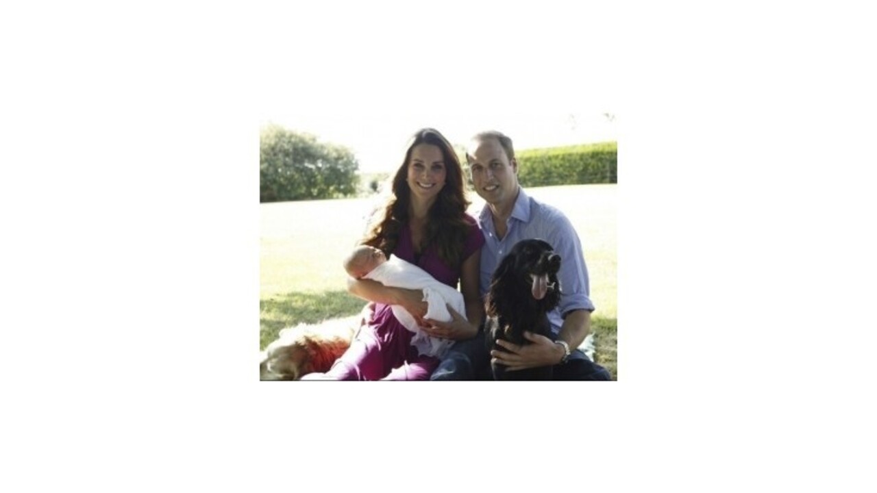 William a Catherine zverejnili rodinné fotografie so svojím synom