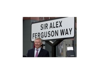 Sir Alex Ferguson má svoju ulicu