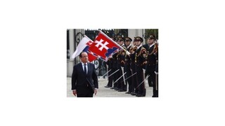 Francúzsky prezident prišiel na Slovensko po prvý raz