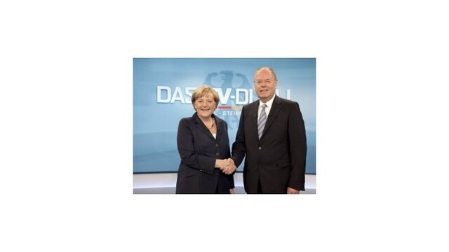 Steinbrück chce byť v koalícii s Merkelovou