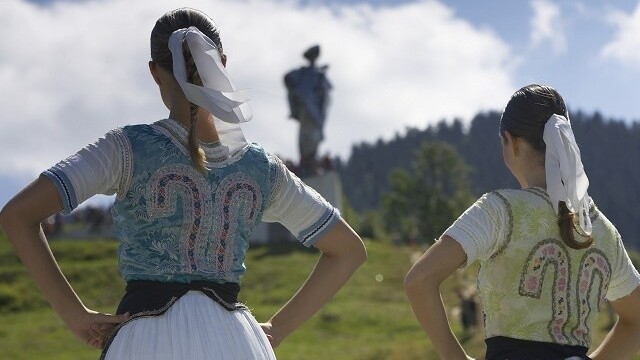 Terchová folklór Jánošík (SITA)