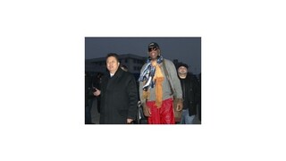 Rodman pricestoval na tretiu návštevu Severnej Kórey