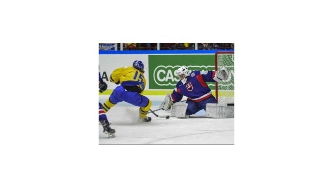 Slováci prehrali so Švédmi a skončili na 8. mieste