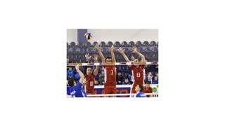 Slovenským volejbalistom sa postup vzdialil, prehrali s Ukrajinou