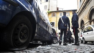 Taliansko Rím Vatikán karabinieri polícia (SITA)