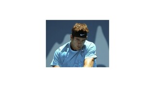 Del Potro v Rotterdame pokračuje aj napriek zdravotným problémom