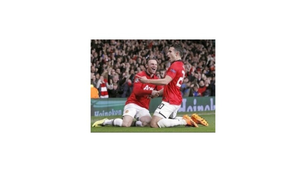 ManUtd a Dortmund poslednými štvrťfinalistami, van Persieho hetrik