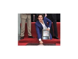 Orlando Bloom dostal hviezdu na hollywoodskom Chodníku slávy