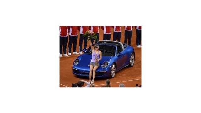 Šarapovová uzavrela čistý hetrik triumfov v Stuttgarte