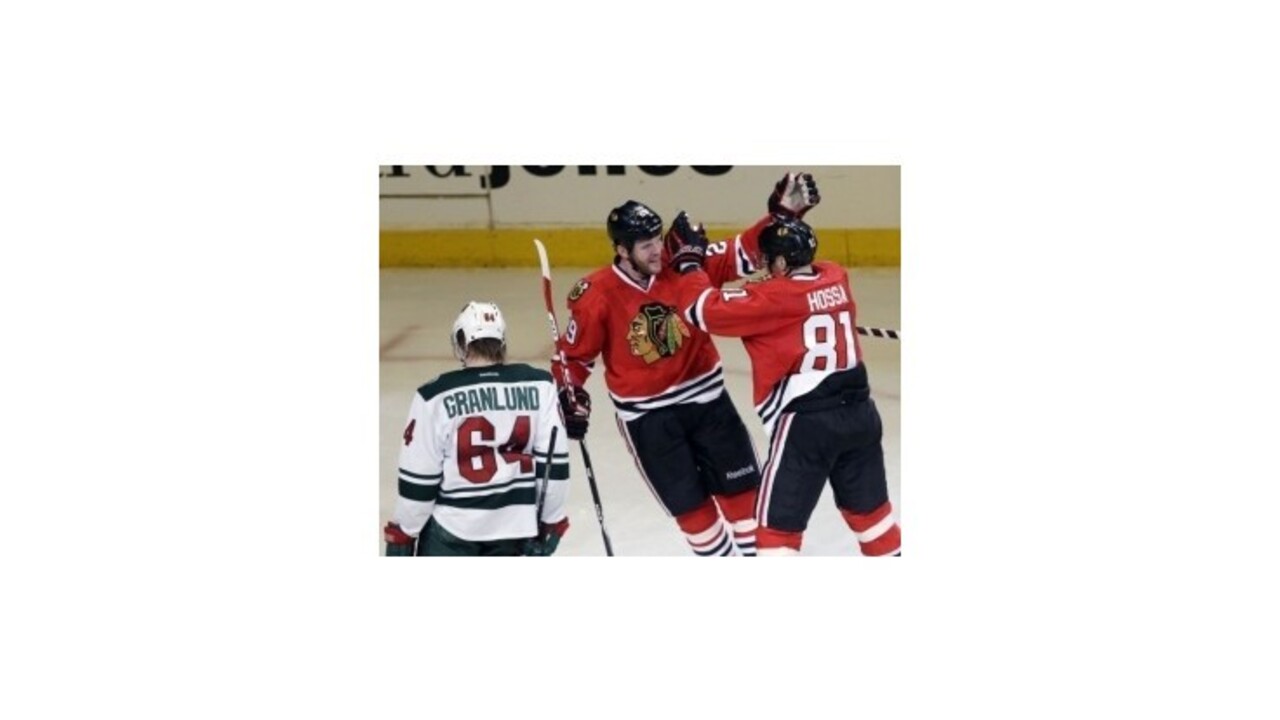 Chicago zdolalo Minnesotu, Hossa asistoval pri troch góloch
