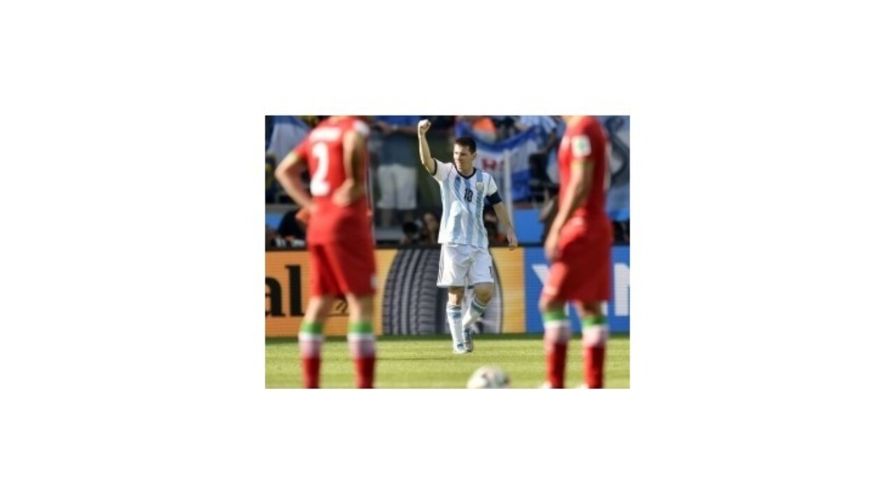 Argentína zdolala Irán 1:0 a je v osemfinále, rozhodol Messi