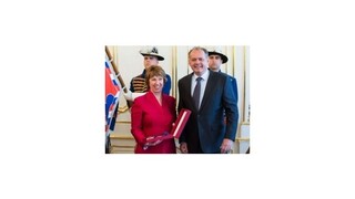 Prezident Andrej Kiska udelil štátne vyznamenanie Catherine Ashtonovej