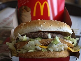 McDonald's hamburger (SITA/AP)