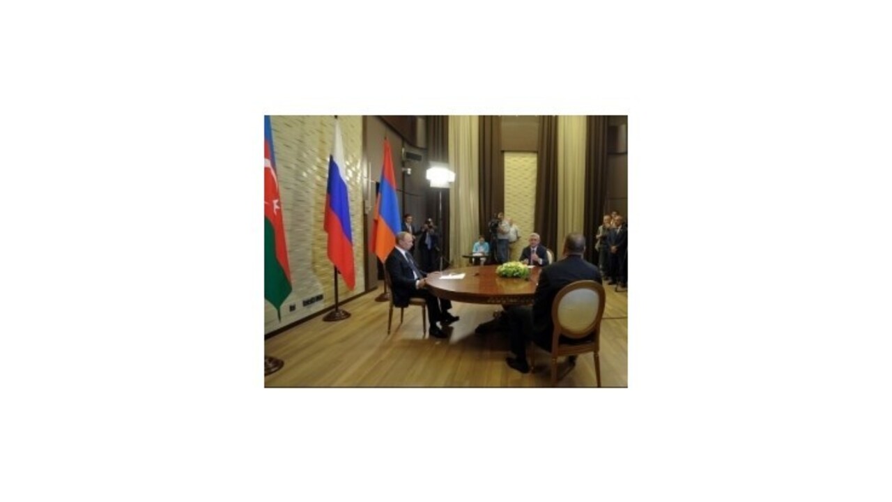 Putin vyzval na mierové riešenie otázky Náhorného Karabachu