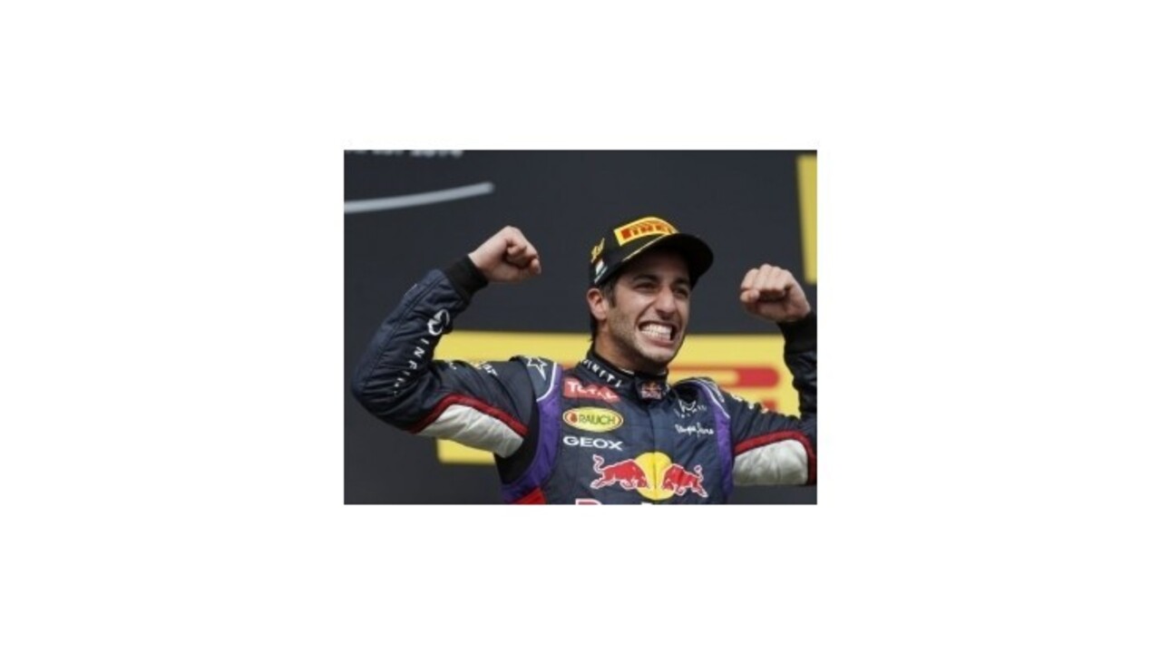 Ricciardo v Belgicku s tretím víťazstvom v sezóne