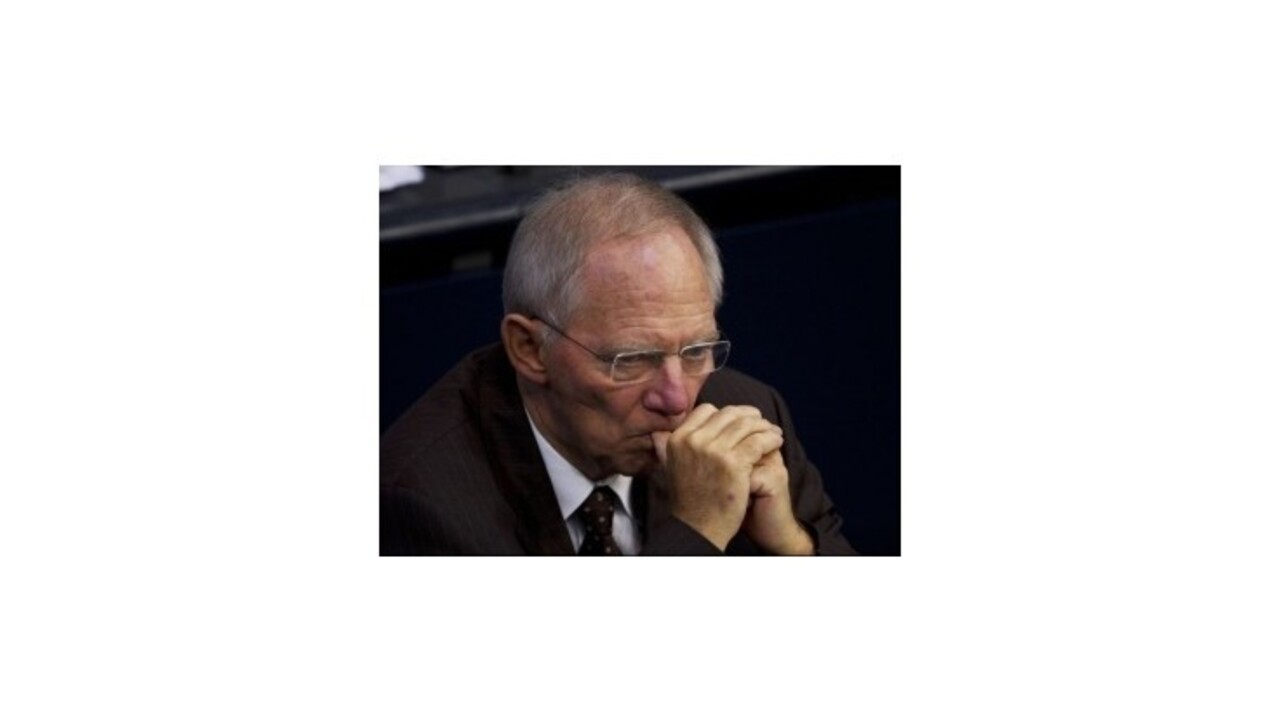 Nemeckého ministra Schäubleho znepokojuje politika centrálnych bánk
