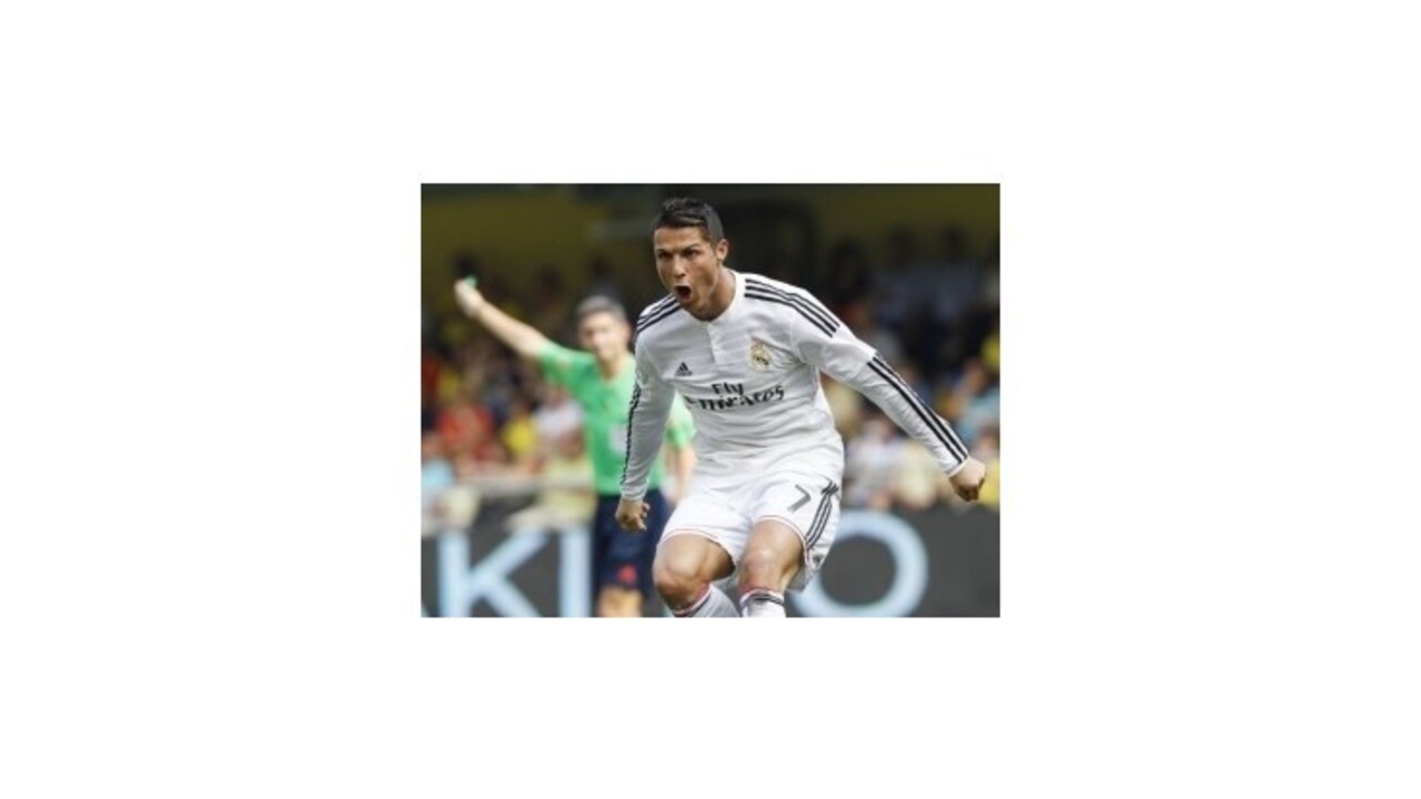 Ronaldo skóroval v šiestom zápase v rade, Real zdolal Villarreal 2:0
