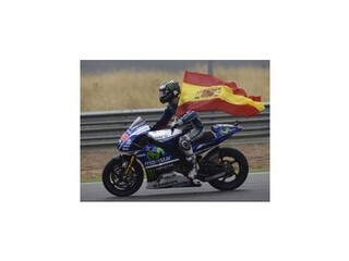 V kategórii MotoGP triumfoval na VC Aragónska Španiel Lorenzo