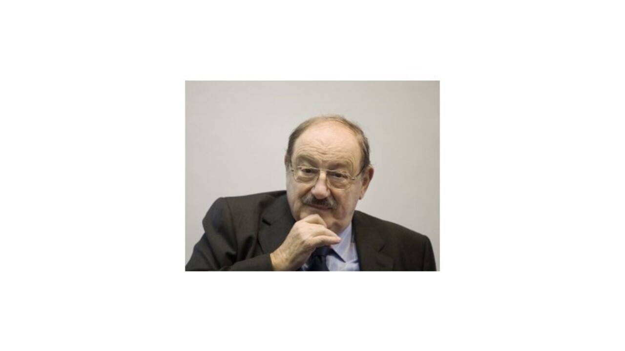 Spisovateľ Umberto Eco si prevzal Gutenbergovu cenu