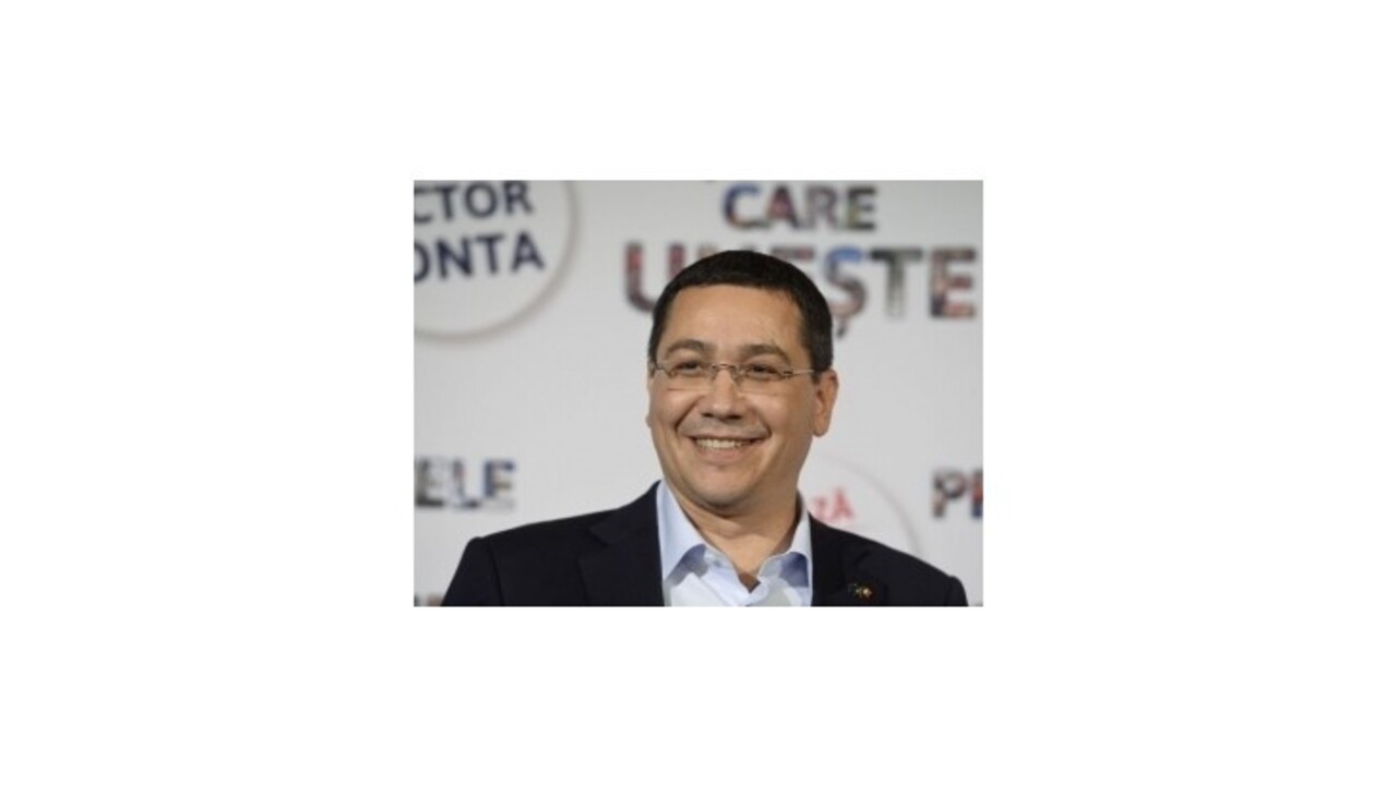 Ponta sa v druhom kole prezidentských volieb stretne so starostom mesta Sibiu