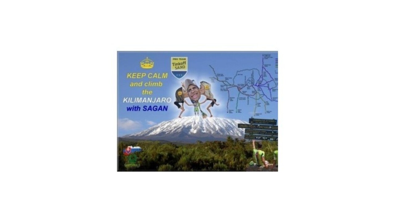 Peter Sagan pokoril Kilimandžáro