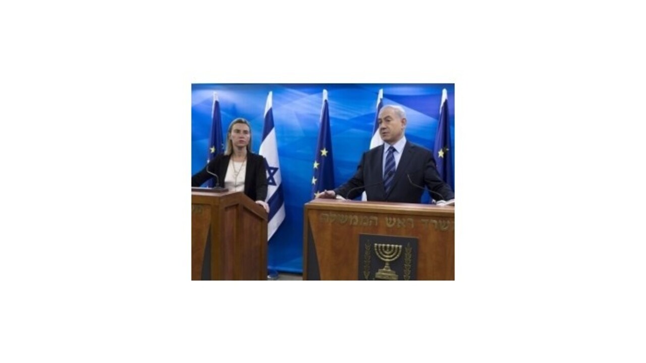 Mogheriniová: Hrozí nová eskalácia napätia medzi Izraelčanmi a Palestínčanmi