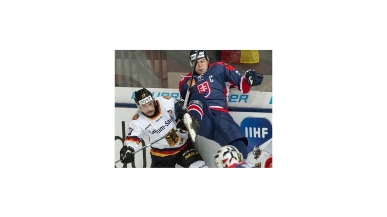 Slovenskí hokejisti podľahli na Nemeckom pohári 2014 domácemu výberu 1:2