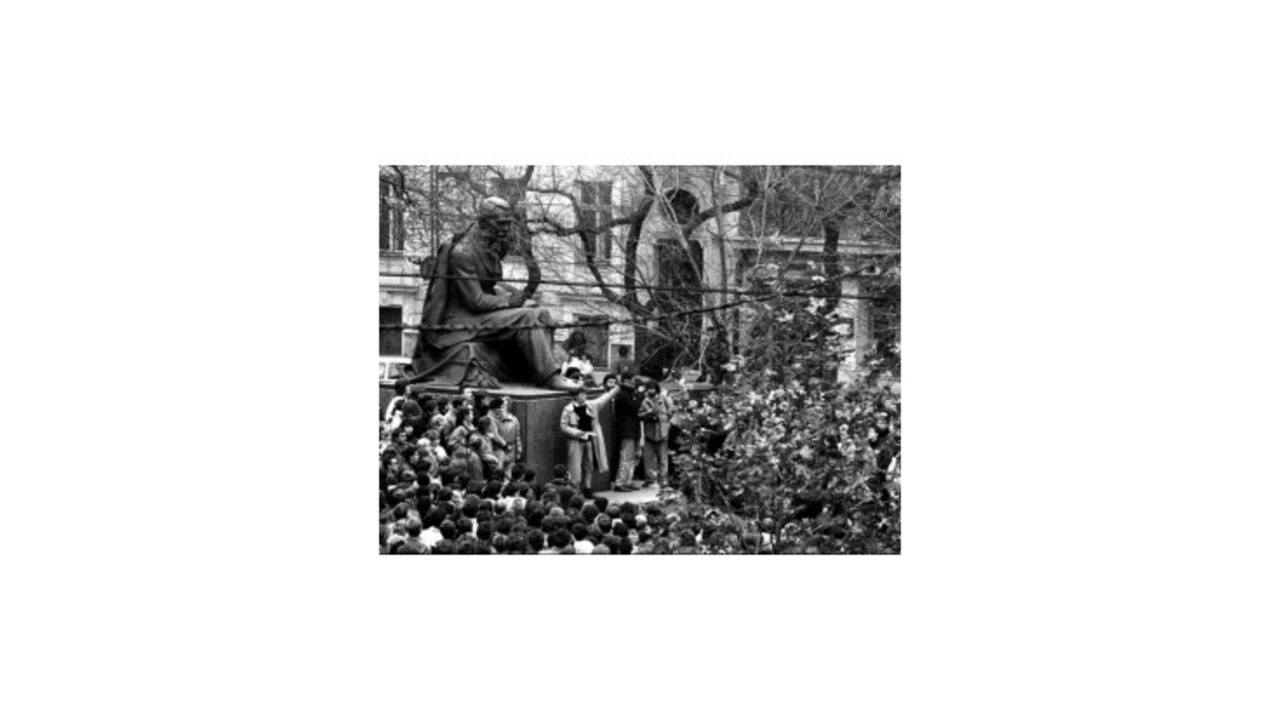 Fotogaléria: Kľúčové udalosti Novembra 1989