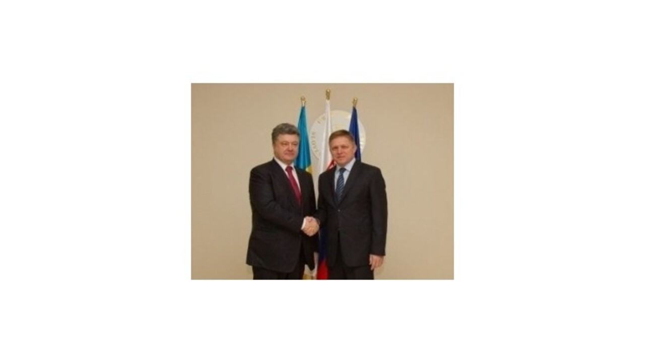Fico sa v Bratislave stretol s Porošenkom: Ukrajina oceňuje reverzný tok plynu