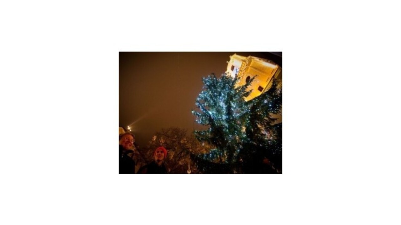 V Bratislave rozsvietia vianočný stromček a odštartujú tradičné trhy