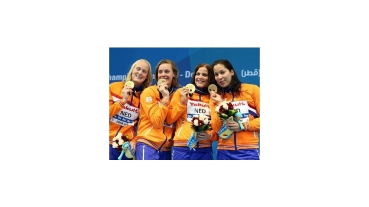 Holandská ženská štafeta vytvorila nový svetový rekord